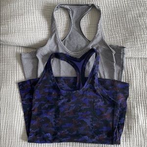 Lulu lemon racer back set